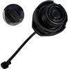 FuxFuis Tappo Serbatoio Carburante in Plastica con Catena 12cm, Tappi Benzina Universali per Auto - Compatibile con VW Golf Jetta Polo Passat Audi Skoda Octavia Fabia - Sostituzione Riutilizzabile