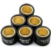 YMENGOZ Pesi rulli variatore 21x17mm 10,3g 11,2g 13,8g Per Piaggio X8 X9 per Hexagon per Gtx per Beverly per Carnaby per Liberty 180 200 250 300 Scooter(21x17mm 11.2g)