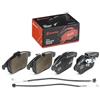 BREMBO P 61 106X Brake Pad | Compatibile con: CITROËN C5 II, C5 III, C5 III Break, PEUGEOT 407, 407 Coupe, 407 SW, 508 I, 508 SW I