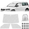 Opaltool Oscurante Termico Interno Sostituzione per Skoda Yeti 5L 2009-2017,3PCS Coperture Isolanti per Parabrezza Pieghevole per Privacy e Controllo della Temperatura