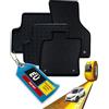 Thomatex Tappetini in gomma adatti per Audi A3 8 V [set da 4 pezzi] - su misura e antiscivolo - TPE di alta qualità - inodore - con punti di fissaggio originali - Made in Europe