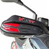 labelbike Adesivi 3D Paramani Compatibile con Moto Guzzi | V85TT 2024-2026, Protezione in Resina, Antigraffio, Decorazione, Rosso Carbonio Nero, Made in Italy