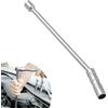 XBAIPIN Chiave per candela magnetica da 14 mm, 12 scanalature, girevole a 360°, con manico magnetico e antiscivolo, in acciaio ad alta resistenza per auto, moto, auto, camion, set di attrezzi per candele