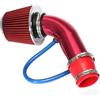 FMCLKMUXI Filtro Aria Auto Sportivo Aspirazione Diretta, per VW Golf 6 2009-2013 Kit Filtro Aria Conico Alluminio Motore Alte Prestazioni,B