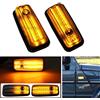 Malcayang Indicatore di segnale di indicatore di direzione a LED ambra sequenziale di ricambio per M-ercedes Ben-z Classe G W463 W461 G500 G550 G55 G63 G65 （Nero）