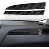OYDDL Cover adesiva per auto, in fibra di carbonio, compatibile con BMW X3 F25 (2011 - 2017), X4 F26 (2014 - 2018), accessori interni (rivestimento per cruscotto lato passeggero)