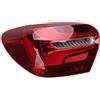 KISSGPIPOL Fanale Posteriore Per Mercedes Classe A W176 2013-2018 Luce Freno Diurna Indicatore Di Direzione Auto Fanale Posteriore(Sinistra)