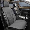 Black Panther coprisedili auto, universale auto PU pelle per sedile anteriori compatibili con Il 95% di automobili (1 Pezzo Grigio)