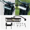 JESTOP Kit di fari a LED per Talaria Sting R MX4 MX3, barra luminosa Plug N Play con staffa di montaggio per faro, 6000 K ad alta luminosità, fari anteriori ad alta trasmissione (interruttore W/O)