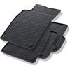 Mossa Tappetini gomma adatti per Audi A6 C6 (2004-2011) 4 pz. nero | Avant, Berlina