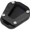 LYWEVCT Cavalletto Laterale Piede PER SRT500X SRT700X SRT 700X 500X Cavalletto Per Moto Laterale Estensione Pedale Piastra Ingranditore
