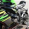 Shogun Motorsports Shogun - Kit bundle per Kawasaki Ninja ZX6R ZX-6R ZX 636 2019 2020 2021 2022 2023 KRT NO Cut Black Frame Sliders e bobine forcellone abbinate, compatibile con modelli ABS e non ABS, 751-4459, prodotto