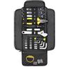 Rhinowalk Borsa da sella per moto, borsa organizer per attrezzi da moto, arrotolabile, borsa per attrezzi da manubrio motore
