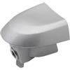 QMTVFSRH Copri Maniglia Portiera Auto Sinistra Destra Maniglia Esterna Tappo Serratura Copertura Porta Con Foro Chiave Per Nissan Per March IV Per Micra K13 Per JUKE F15 2008-2022(1pcs Silver No Hole)