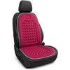 BOOST Coprisedile Auto Massaggiante Universale in Tessuto, Protezione Sedile Anteriore, Comfort di Guida, Antiscivolo, Misura 95x46 cm per Auto SUV Furgoni