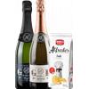 Trentodoc Giulio Bernabei Brut Bernabei + Rosé + Amica Chips Sale Marino Alfredo's 3 x 150gr - Bollicine