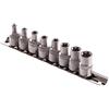 Geko G13530 - Set di chiavi Torx E4-E14 CRV 3/8, 8 pezzi, multicolore