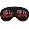 Generic Cheer Mom, comoda mascherina per dormire con cinturino regolabile e morbida mascherina per occhi per dormire di notte, in volo o in viaggio