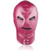 MKGMYGZ Fetish Mask Bondage Mask Bondage Sex Toys, Fetish Games for Adult Sex Products Slave for Couples Cosplay Mask Lovers (Rose rouge)