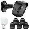 PEF Blink Outdoor 4 (4a generazione) Copertura protettiva resistente alle intemperie e supporto regolabile a 360 gradi con modulo Sync 2 per telecamera di sicurezza esterna