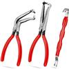 SUPRROW 3 Pezzi Attrezzi Auto Strumento Leva Strumento di Sblocco Auto Spina Universale Connettore Elettrico Universale Auto Smontaggio Strumenti Per Riparazione Auto Manutenzione