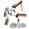 Acual Occhiellatrice per Teloni, con 300 Set di Occhielli e Fustella