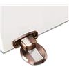 PHOEWON forte magnetico fermaporta in metallo fermaporta resistente alla porta con 3M viti autoadesive di occultamento montate a terra, 1 pezzo, bronzo rosso