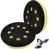 ACKKOR 2 Pezzi Platorello Interfaccia Spugna Morbida 125mm, 8 Fori Adattatore Morbido per Levigatura e Lucidatura di Superfici Curve, Soft Foam Pad per Levigatrice Orbitale (Stile 1)