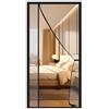 Jespeed Nero 100x235cm Zanzariera Magnetica - Fettucce a Strappo per Adattabilità a Ogni Porta