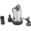 kangten Pompa sommergibile Pompa per acqua DC Pompa sommergibile Pompa per acqua sporca 6000L/H DC 12V 160W Acquacoltura Pesce Pompa Acciaio inossidabile