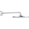 Grohe 26558000 Rainshower Mono Set Soffione Doccia a Parete Sporgenza, 1 Getto, Cromo, Tondo, EcoJoy