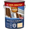 Xyladecor - Vernice protettiva per legno esterno Glicero - persiane, cancelli, porte, finestre - Colore: raso incolore - Quantità: 5 l più 20% 0