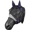 PFIFF 102943 - Maschera antimosche con protezione UV, per cavalli, colore: Blu scuro