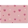 PLUSHCEWT Tappetino antiscivolo per cani e gatti, 30 x 50 cm, ad asciugatura rapida, assorbente, per cani di piccola taglia e gatti (rosa)