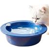 Generic Ciotola refrigerante per animali domestici, in PP, a prova di perdite, 1800 ml, riutilizzabile, contenitore per l'idratazione del ghiaccio, contenitore per bevande durevole, ciotola portatile per cani