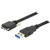 DELOCK Kabel USB 3.0 Typ-A St > Micro-B St mit Schrauben 1m