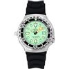 RATIO FreeDiver, orologio subacqueo di seconda generazione con elio, movimento al quarzo, movimento al quarzo, resistente all'acqua fino a 1000 m, orologio subacqueo da uomo, Verde Menta - Cinturino