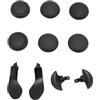 BONKZEBU Kit di Ricambio per Impugnature per Pollici e Paddle con Forza di Controllo Migliorata per Controller di Gioco Wireless [Gomma, Acciaio inossidabile] Perfetto per gli Appassionati di Gioco