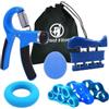 Xi Yu Kit di allenamento con impugnatura da 5 pezzi | Set for l'allenamento della forza della presa della mano