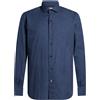 MAZZARELLI - Camicia a quadri - Blu navy