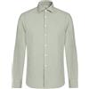 XACUS - Camicia tinta unita - Verde salvia