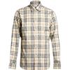 BURBERRY - Camicia a quadri - Avorio