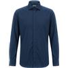 CALIBAN - Camicia slim fit - Blu notte