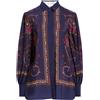 LE SARTE PETTEGOLE - Camicie e bluse fantasia - Blu notte