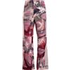 WHO DECIDES WAR - Jeans straight - Rosa
