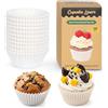Alyvisun 220 Pirottini per muffin carta, pirottini in carta per la cottura | involucri per mini cupcake, resistenti al grasso per muffin, cupcake, fairy cakes, feste e uso quotidiano