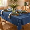 ECOMMERC3 Tovaglia Antimacchia Rettangolare Resinata Blu 180x140 cm