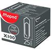 Maped Graffette galvanizzate 25 mm contenuto: 100 pezzi