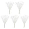 PATIKIL 4mm Perle Corda Bouquet 50pz Perle Bastoncino Gambi Bouquet Ghirlanda Spray Perline per Sposa Perline Matrimonio Festa Tavola Decorazioni Bianco