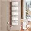 S'AFIELINA Scaldasalviette Elettrico Bagno WiFi 1320x400mm 600W, Bianco